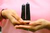 Jet Black Tourmaline Obelisk Set Of 2 Gemstone Jumbo 6 Facet Aura Rock Free 40 Pages Jet International Crystal Therapy IMAGE IS JUST A REFERENCE. view 3