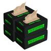 Beco Bamboo Super Soft 2-ply Car Tissue Box| Facial Tissue-200 pulls x 3 Packs (600 Pulls) | 100% Natural & Ecofriendly view 1