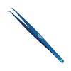 90 Angular Volume Tweezers (Blue Titanium Coated.) view 1