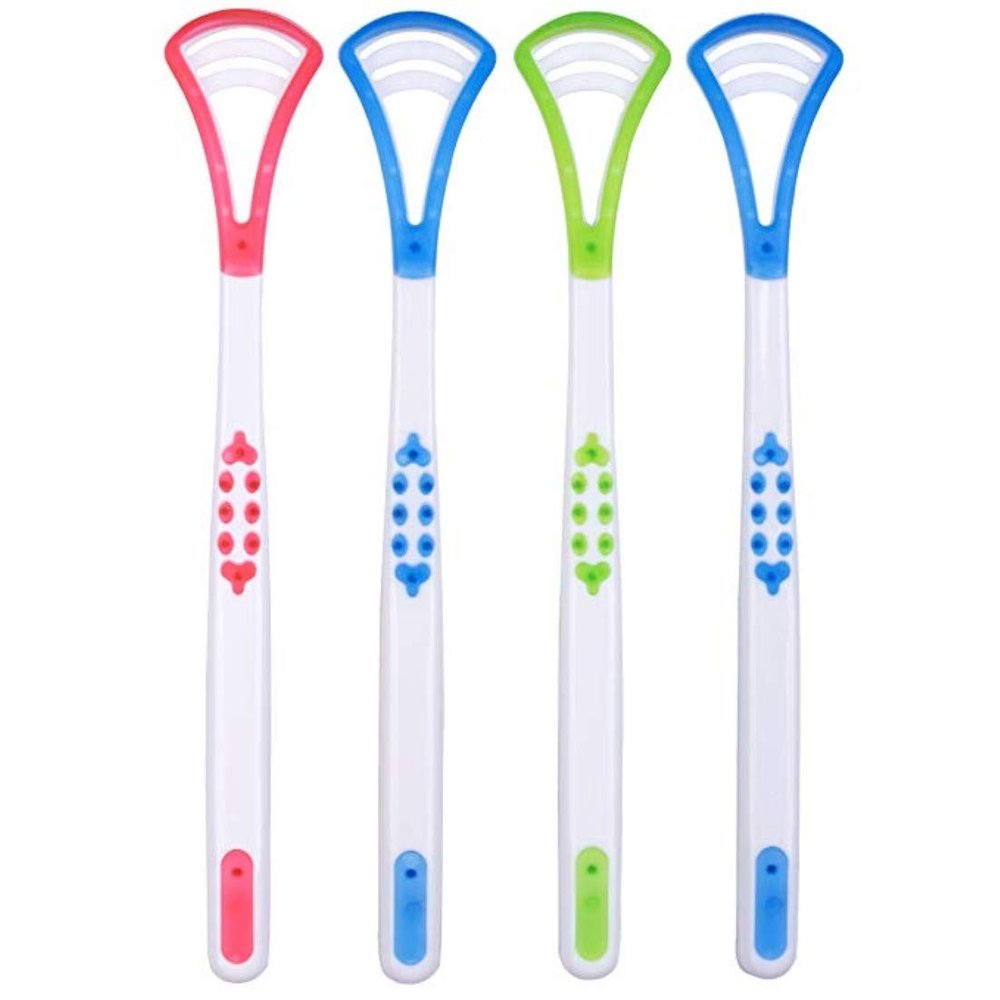 MoneySO Tongue Cleaner Scrapers for Oral Care Tounge Scrapers Brush