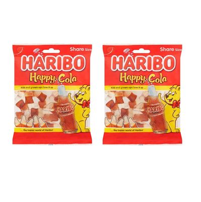 Haribo Happy Cola 140gms Pack of 2