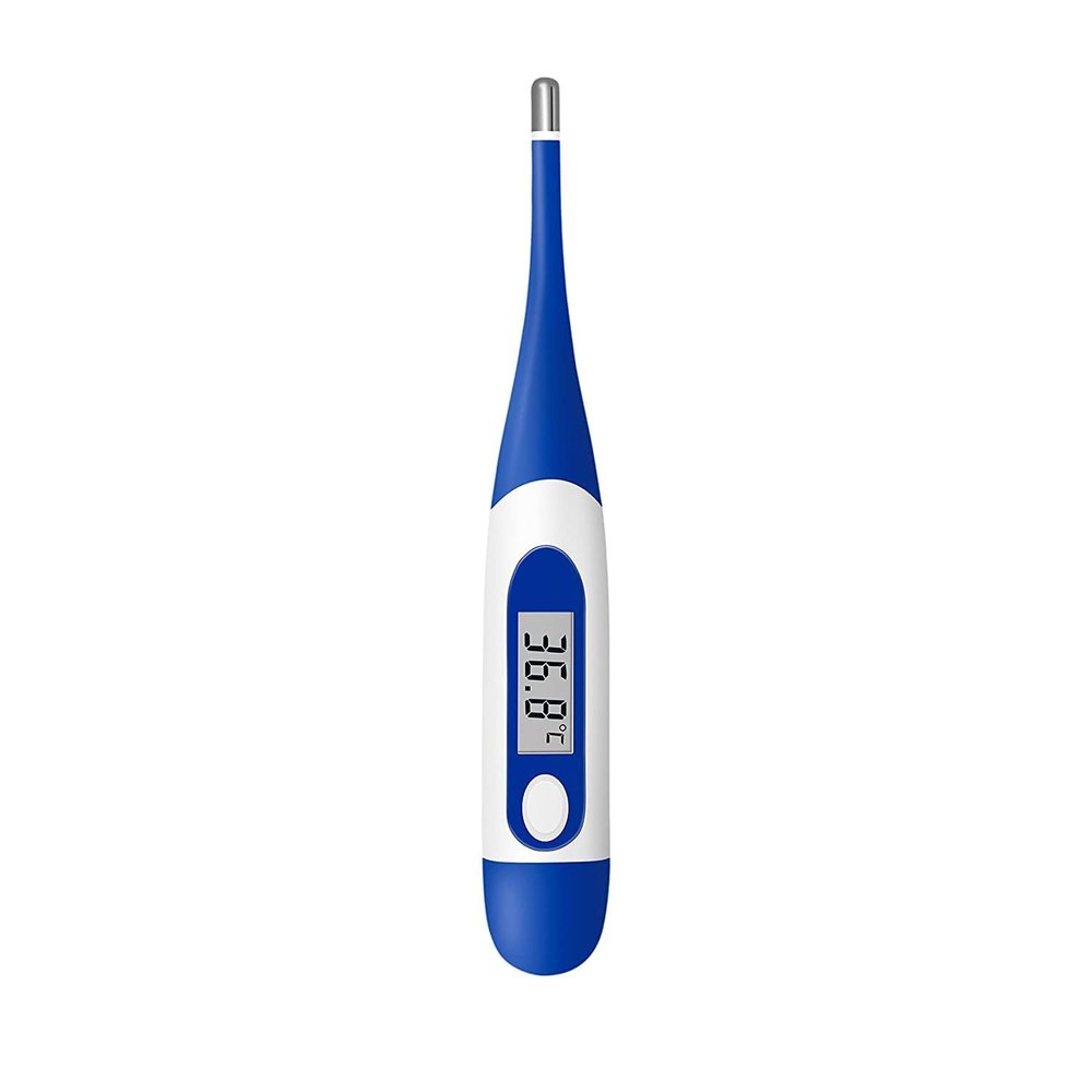 NavaFresh Basics Baby Child Adult Body Digital LCD Heating Baby Thermometer Tools Kids Child Adult Body Temperature Measurement (Blue)