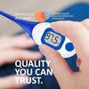 NavaFresh Basics Baby Child Adult Body Digital LCD Heating Baby Thermometer Tools Kids Child Adult Body Temperature Measurement (Blue) view 4