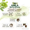 AVG Health Organics Amla Berry Green Juice | Pure Amla Extract - 500 ml | Rich in Vitamin C, Antioxidants | Boosts Immunity, Natural Detox, Hair & Skin Health | 100% Natural, No Added Sugar | Herbal Superfood view 3