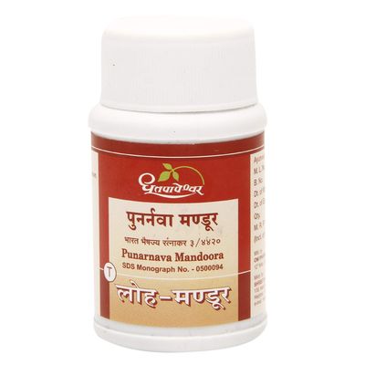 Shree Dhootpapeshwar Ltd. Punarnava Mandoora (60 Tab)