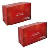 Freshee 200 Sheets 2 Ply Car Facial Tissue Paper Box Pack Of 2, Bacteria Resistant Extra Soft Hygienic Fresh Natural Skin Friendly Water Dissolvable Disposable Dry Tissue Made With 100% Virgin Fibre view 1