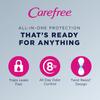 Carefree Acti-Fresh Freedom Fit Panty Liners, Regular, 168 Count view 3
