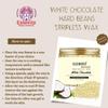 ESTAVITO Unisex Adult White Chocolate Hard Beans Depilatory Stripless Wax 200 Gm|Used For Upper Lips,Arms,Legs,Full Body | view 4