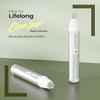Lifelong Nose Hair Trimmer For Men | Professional Painless Battery-Operated Nose Hair Trimmer Men | Facial Hair Trimmer For Men Women, Easy To Clean | 40 Minutes Runtime | Stainless Steel (LLPCM03, Silver) view 2