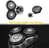 Poweka Rq12 Replacement Shaver Head Compatible With Philips Norelco Rq11 Rq10 Sensotouch 3D 1260X 1280X 1290X Rq1180 Arcitec Razor Shaving Unit Triple 3D, Black view 2