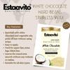 ESTAVITO White Chocolate Hard Beans Depilatory Stripless Wax 400Gm With Free Wooden Applicators Used For Upper Lips, Arms, Legs, Full Body - Women view 3