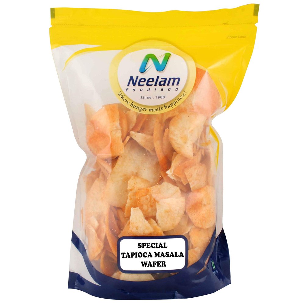 Neelam Foodland Special Tapioca Masala Wafer, 400G