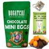 BOGATCHI Chocolate Easter Eggs Filled with Almonds, 200g + Holy Bible Key Chain and Free Happy Easter Card view 1