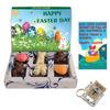 BOGATCHI Chocolate Easter Set Bunnies and Eggs + Holy Bible Key Chain + Free Happy Easter Card view 1