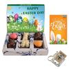 BOGATCHI Chocolate Easter Set Eggs and Bunnies + Holy Bible Key Chain + Free Happy Easter Card view 1