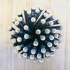 Anchor Nautical Themed Paper Straws - Navy Blue White - 50 Pack view 4