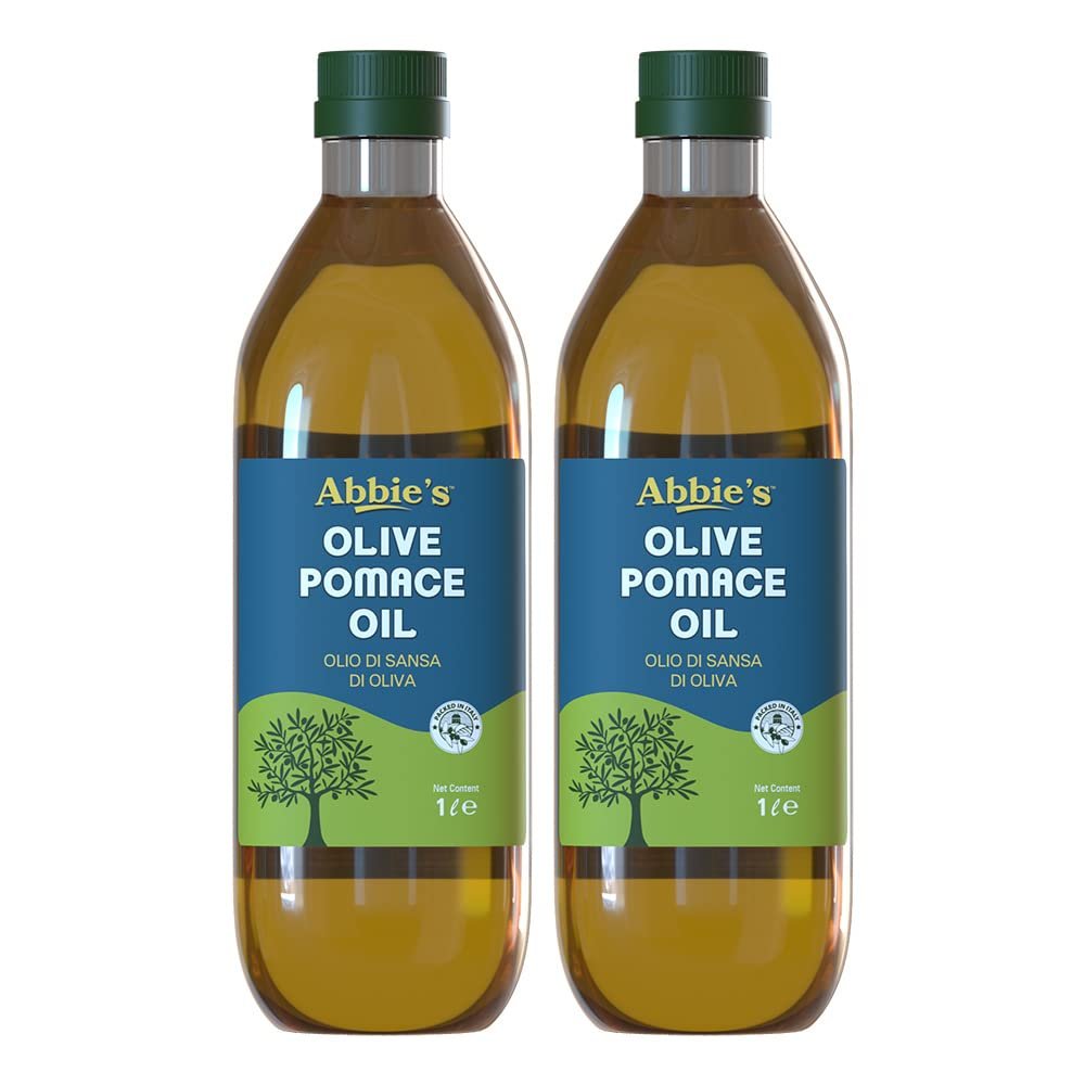 Abbie's Pomace Olive Oil, Packed in Italy (Pack of 2)