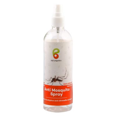 Pai Organics Anti Mosquito Spray, Certified Organic with Herbal extracts. (100 ML)