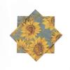 ELINNEE 40 Count Luncheon Napkins, Disposable Napkins Paper Napkins Serviettes Printing Sunflowers for Weeding, Dinner and Party 13 x 13 Inches 3ply  view 1