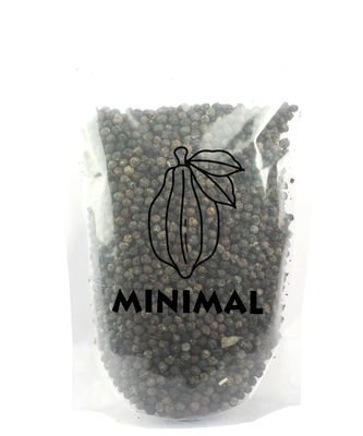 Minimal Whole Black Pepper/Kali Mirch,250g