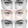 Gold Look 3 Pair (Brown,Grey & Sky Blue) 0 PowerGold Look Monthly Contact Lens 0 Dioptres 6 + Multi Plus Solution With Lens Storage Box view 1
