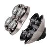 Skull Shaver Carver 4 Head Replacement Blade: for bald head shaver, waterproof, no nicks, stainless steel, easy cleaning, suitable for sensitive skin. view 2