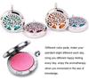 7 Chakra Aromatherapy Essential Oil Diffuser Necklace Stainless Steel Locket lnspirational Pendant with 24Inch Chain view 3