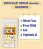Neotea Proso Millet Noodles Homemade Natural Millet Noodles (No Preservatives, No Chemicals, No Artificial Extract) 350 gm view 2