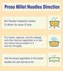 Neotea Proso Millet Noodles Homemade Natural Millet Noodles (No Preservatives, No Chemicals, No Artificial Extract) 350 gm view 4