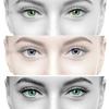 Gold Look 3 Pair (Green,Grey&Turquiose) 0 PowerGold Look Monthly Contact Lens 0 Dioptres 6 + Multi Plus Solution With Lens Storage Box view 1