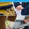 10pcs/Pack U Shape Color Zipper Pulls Fits/Zipper Fixer for Apparel Accessories (Orange) view 3