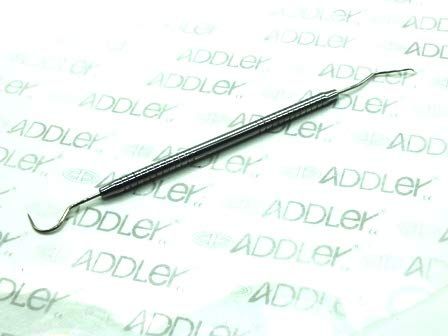 ADDLER DENTAL EXPLORER WITH PROBE DOUBLE ENDED SOLID PREMIUM 6 MM HANDLE LIFE TIME ANTI RUSTING WARRANTY 23/17 DOUBLE ENDED
