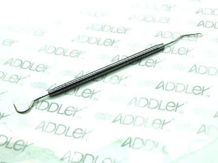 ADDLER DENTAL EXPLORER WITH PROBE DOUBLE ENDED SOLID PREMIUM 6 MM HANDLE LIFE TIME ANTI RUSTING WARRANTY 23/17 DOUBLE ENDED