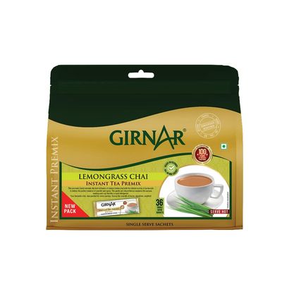 Girnar Instant Premix Lemongrass (36 Sachets (With Sugar))