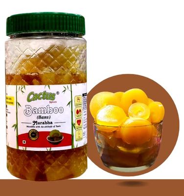 CACTUS SPICES Organic Homemade Bamboo Murabba with Homemade Taste 800g