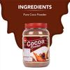 KOR Natural Cocoa Powder - 400 Grams (Pack Of 1) / Coco Powder Used in Biscuits, Ice Cream, Dairy Drinks and Cakes | Shakes, Smoothies, Frosting Making | Unsweetened Powder view 4