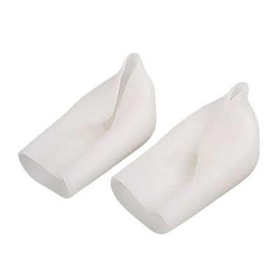 Artibetter Silicone Height Increase Socks Gel Heel Sleeves Invisible Heel Lift Insoles Protector 1 Pair