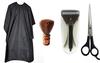 Foreign Holics Complete Shaving Kit with Cutting Sheet, Shaving Brush, Metal Safety Razor, Cutting Scissor (4 Count, Multicolour) view 1