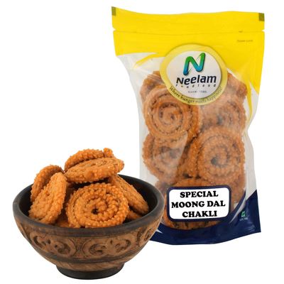 Neelam Foodland Special Moong Dal Chakli 400g