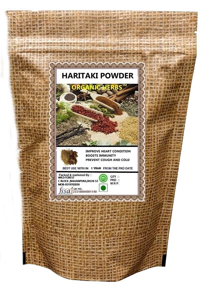 ORGANIC HERBS HARITAKI POWDER 100 GM