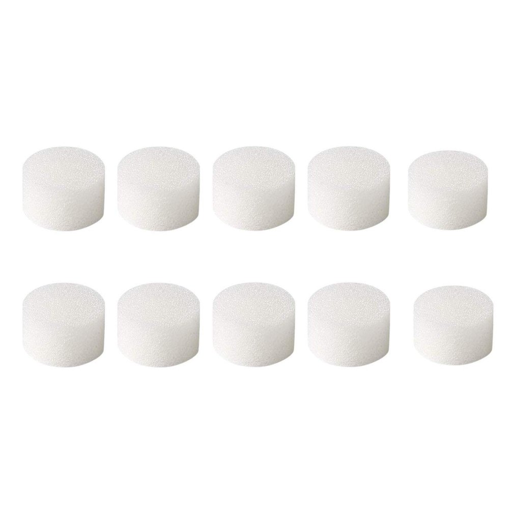 10 Pcs Replacement Sponge Filters for Compressor System Cool Mist 19/32 Inch Diameter (Filters10)