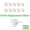 10 Pcs Replacement Sponge Filters for Compressor System Cool Mist 19/32 Inch Diameter (Filters10) view 2