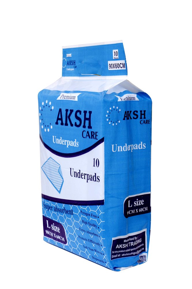 aksh Underpad Sheet Large 60 * 90 in bulk packing of 50 pieces