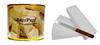 BREEPREE White Chocolate Hot Wax-600 g with 30 Waxing Strips and Waxing Spatula view 1