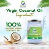 Organic Wellness Virgin Coconut Oil 250ml Bottle I Pure for Baby Massage I Coconut Oil for Hair and Skin I Paraben and Sulphate Free view 2