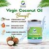 Organic Wellness Virgin Coconut Oil 250ml Bottle I Pure for Baby Massage I Coconut Oil for Hair and Skin I Paraben and Sulphate Free view 3