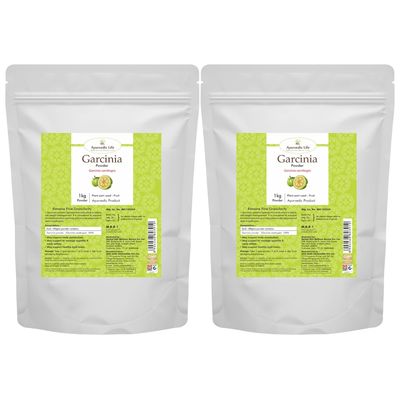 Ayurvedic Life Garcinia Powder - 1 kg Value Pack of 2