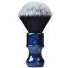Je&Co Luxury Synthetic Shaving Brush With Aesthetic Resin Handle, 24mm Extra Dense Knot (Blue) view 1
