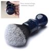 Je&Co Luxury Synthetic Shaving Brush With Aesthetic Resin Handle, 24mm Extra Dense Knot (Blue) view 2