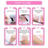 Wax Warmer, Waxing kits, Wax Hair Removal Kit Waxing Roller Depilatory Roll on Wax Heater Roller 100pcs Wax Paper Wax Body Hair Removal Set Home Depilatory Roller Wax Warmer view 3